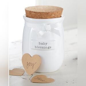 Mud Pie Baby Blessings Jar
